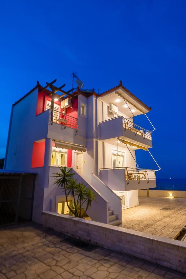 Lemoni Luxury Residence In Front Of The Sea Kechries Exteriör bild