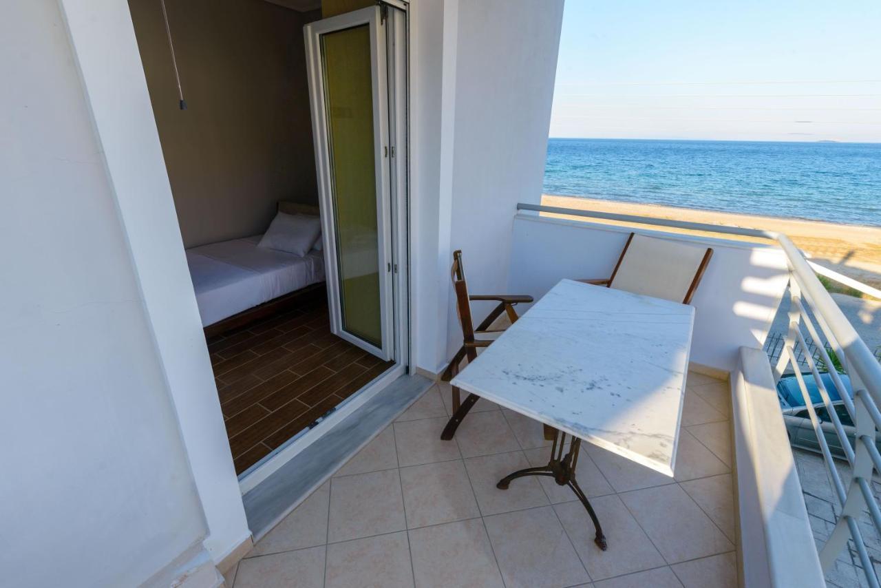 Lemoni Luxury Residence In Front Of The Sea Kechries Exteriör bild