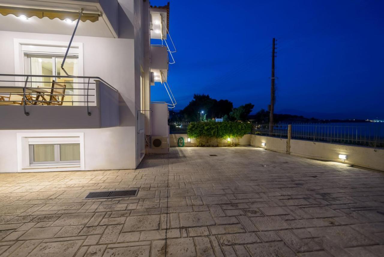 Lemoni Luxury Residence In Front Of The Sea Kechries Exteriör bild