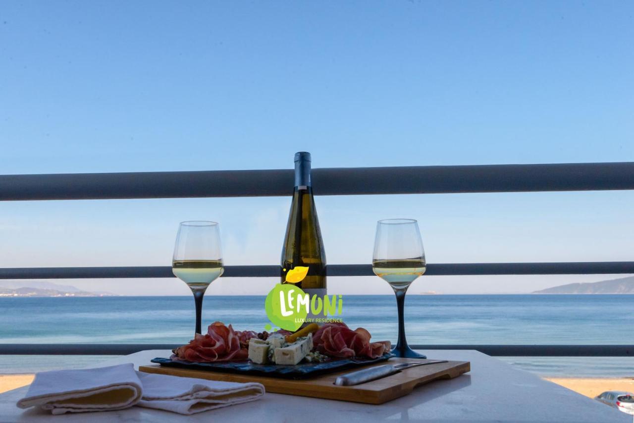 Lemoni Luxury Residence In Front Of The Sea Kechries Exteriör bild